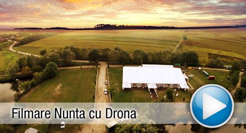 filmare nunta cu drona filmari aeriene - Filmare cu Drona Profesionala