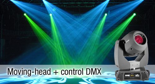 moving head control dmx - Preturi Jocuri de lumini