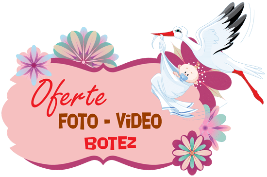 stiker oferta foto video botez header - Oferte speciale Foto Video Botez